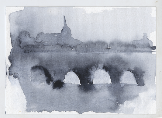 Wendy Small, Giclée Print, The Seine No. 14