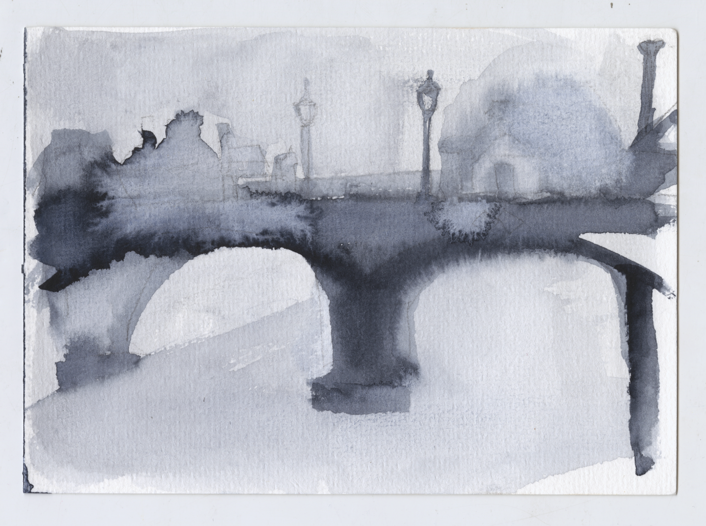 Wendy Small, Giclée Print, The Seine No. 19