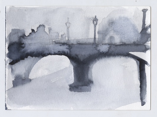 Wendy Small, Giclée Print, The Seine No. 19