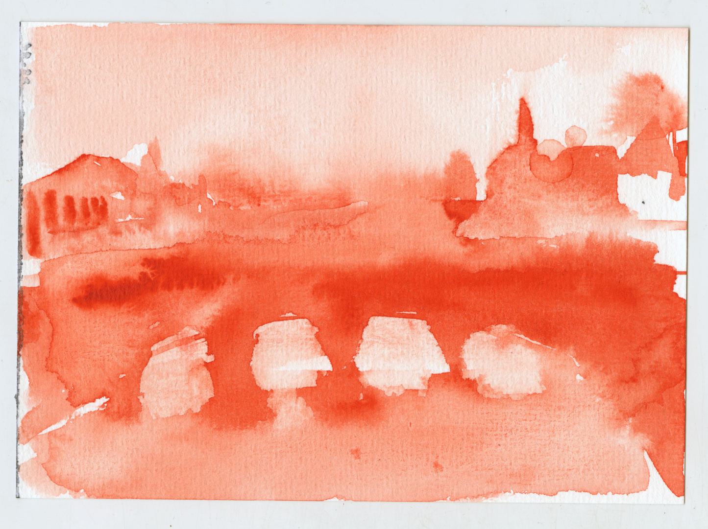 Wendy Small, Giclée Print, The Seine No. 33