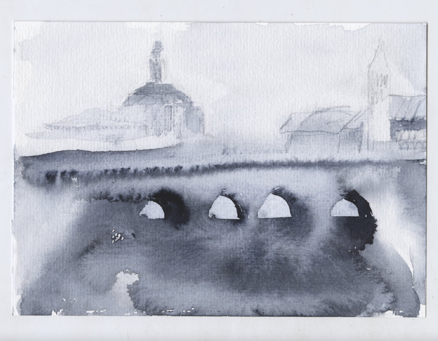 Wendy Small, Giclée Print, The Seine No. 17