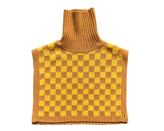 Bib, Checker, Gold/Yellow