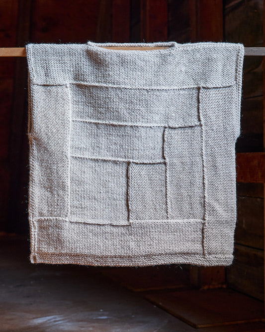 Vest, Log Cabin, Stone, PRE-ORDER