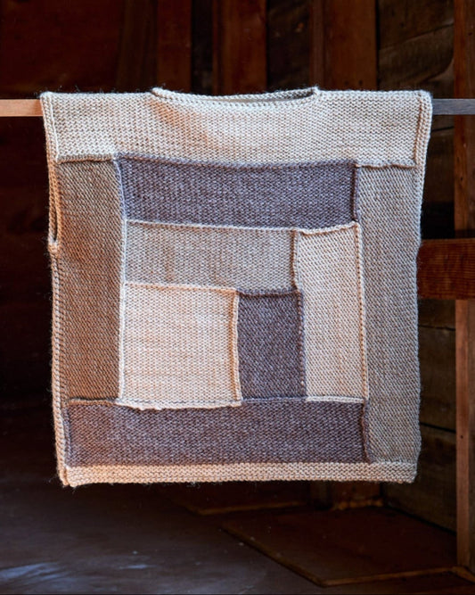 Vest, Log Cabin, Black Walnut Multi, PRE-ORDER