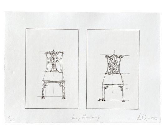 Annie Coggan, Edition Suite of 3 Etchings, Being Manwaring