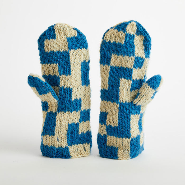 Mitten Graph Mittens, Graph, Blue – Russell Janis Projects