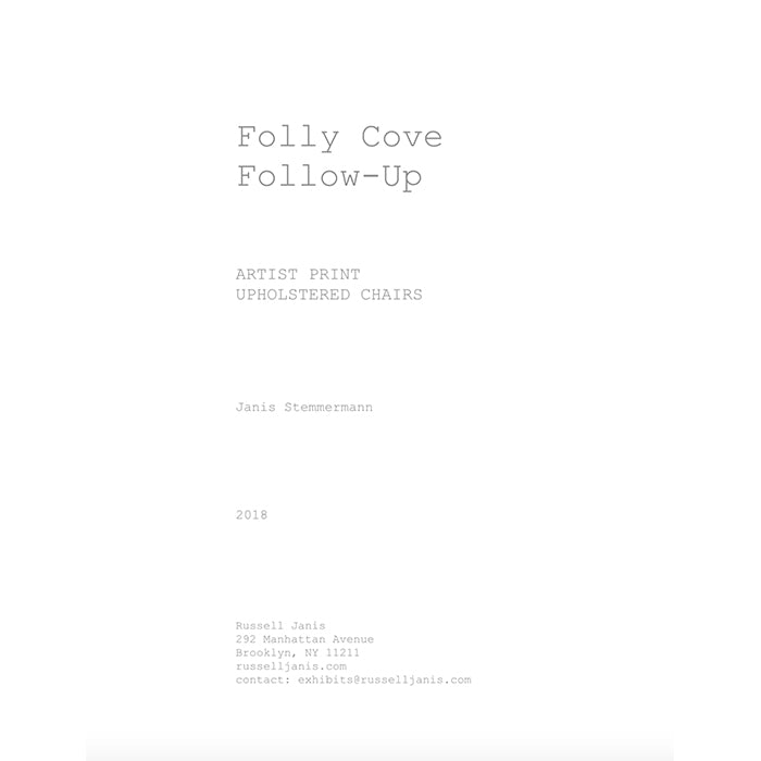 Folly Cove Follow Up Artist Print Upholstered Chairs catalog